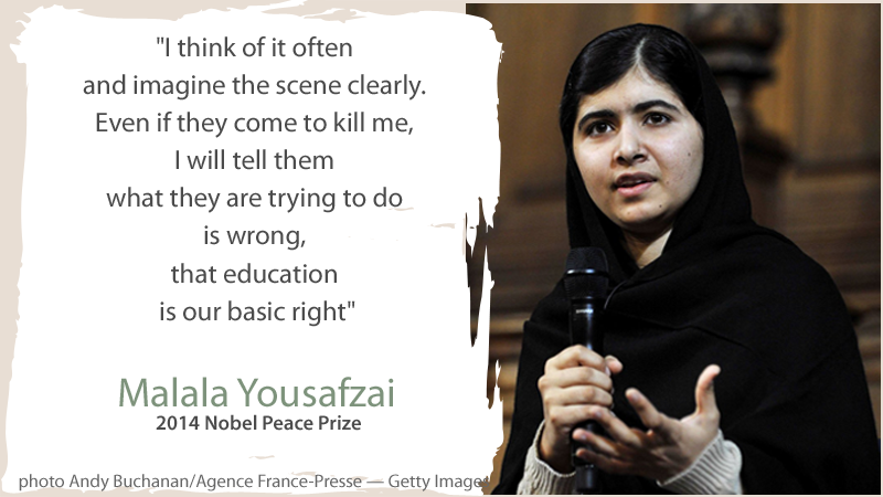 Author and Text Malala